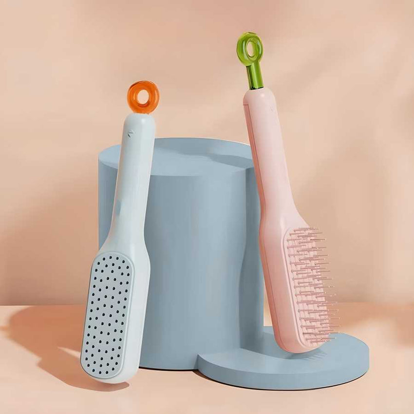 Self-cleaning Hair Brush