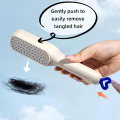 Self-cleaning Hair Brush