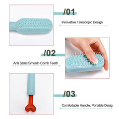 Self-cleaning Hair Brush